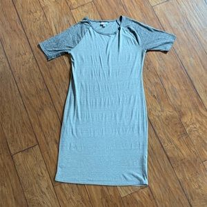 Lularoe Gray Dress-large
